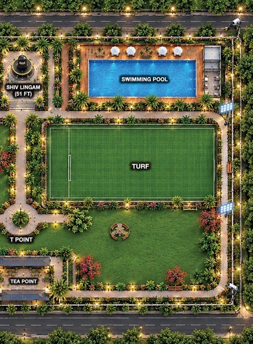 Community amenities concept plan